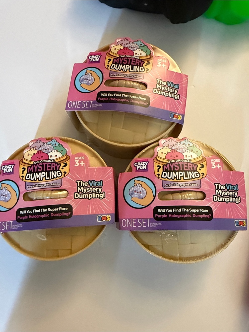 Rms Mystery Dumpling Blind- SET OF 3!